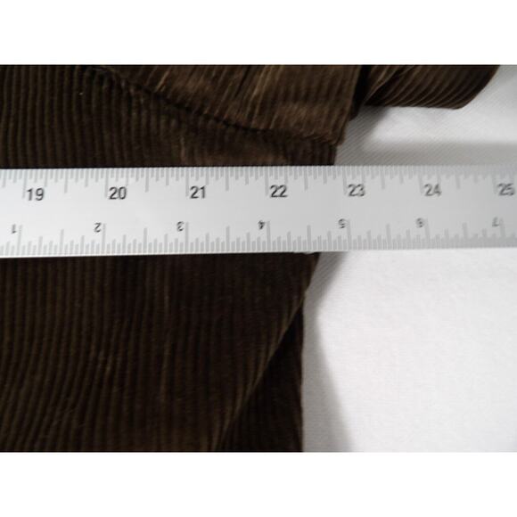 Meeting Street Mens Corduroy Blazer 44L Long Brown Double Button Career Party - Picture 12 of 16